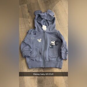 Disney Blue Hoodie Sweatshirt for Kids